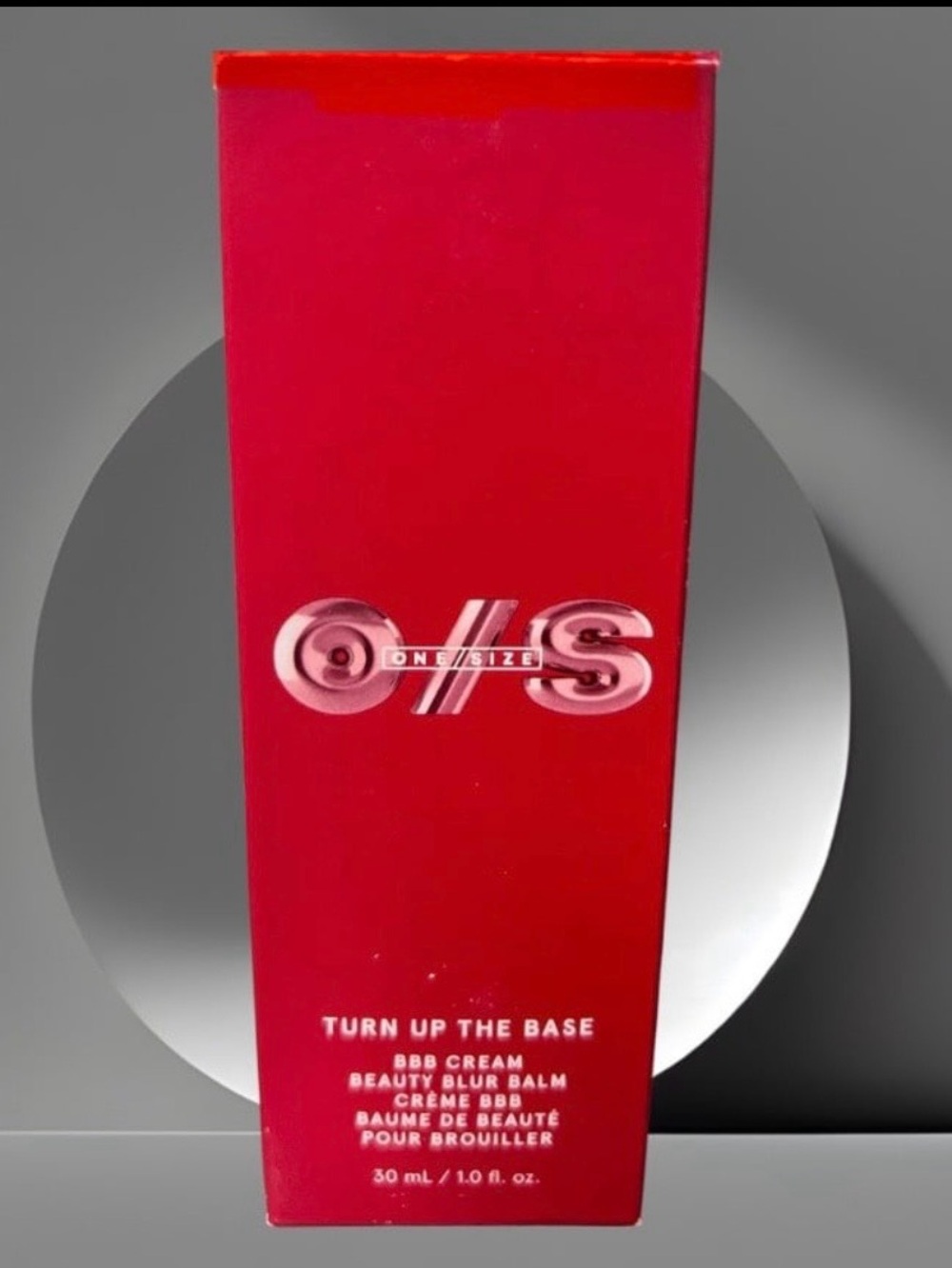 ONE/SIZE TURN UP THE BASE BBB CREAM BEAUTY BLUR BALM IN DARK 3 (R)DARK, ROSY UND